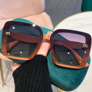 Oversized Square Frame Fashion Sunglasses For Women